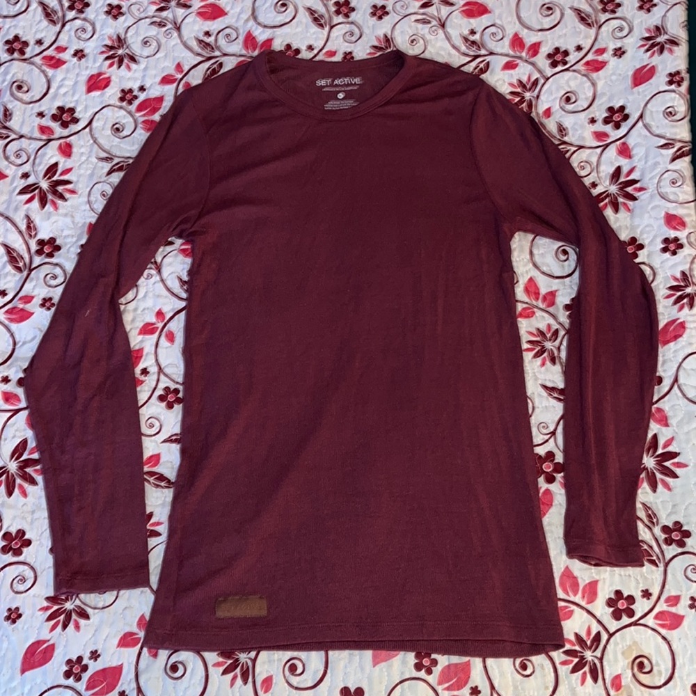 SET ACTIVE - Medium Long sleeve ribbed shirt - SET ACTIVE